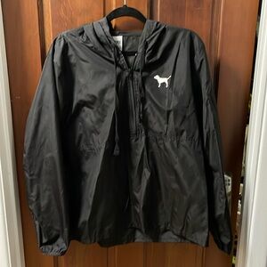 Black Victoria’s Secret Pink windbreaker size M/L